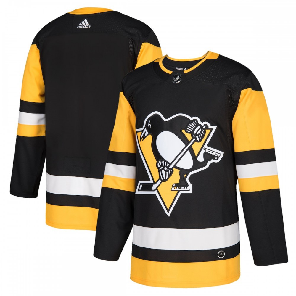 Pittsburgh Penguins adidas Home Authentic Blank Jersey - Black-Pro Kit Vault | Brand New 26/27 Sports Jerseys